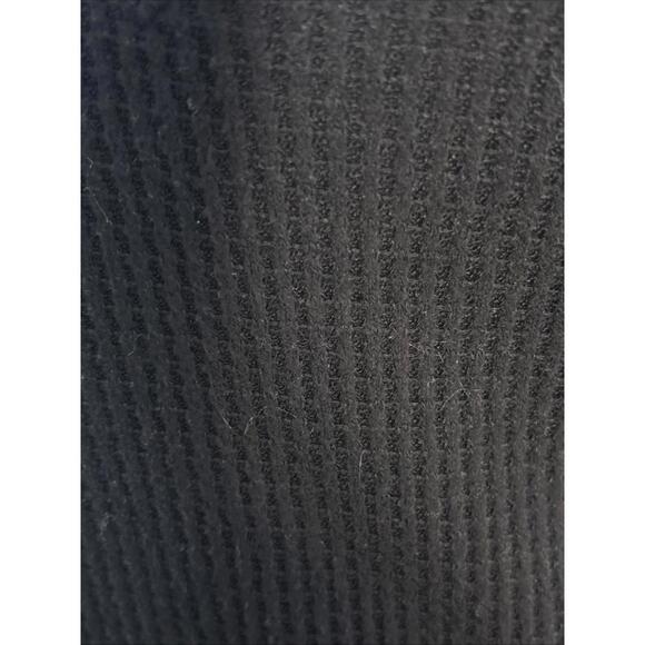 Anthropologie Pilcro Black Ruffled V-Neck Waffle Knit Top Size XS - Picture 5 of 13